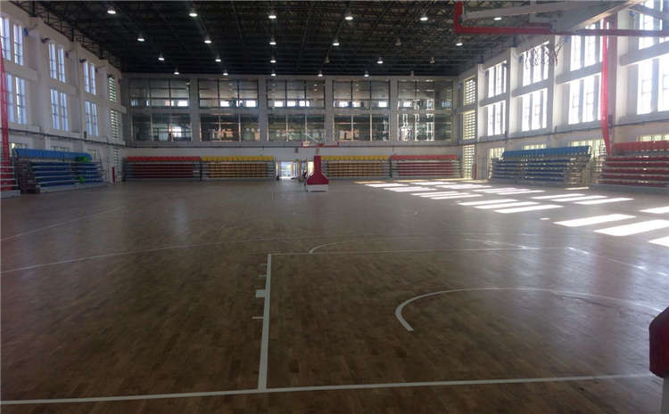 柞木乒乓球館木地板生產廠家