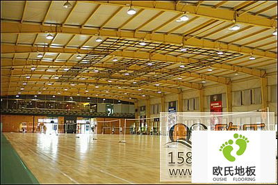 體育木地板復雜的結構造就其強大的性能