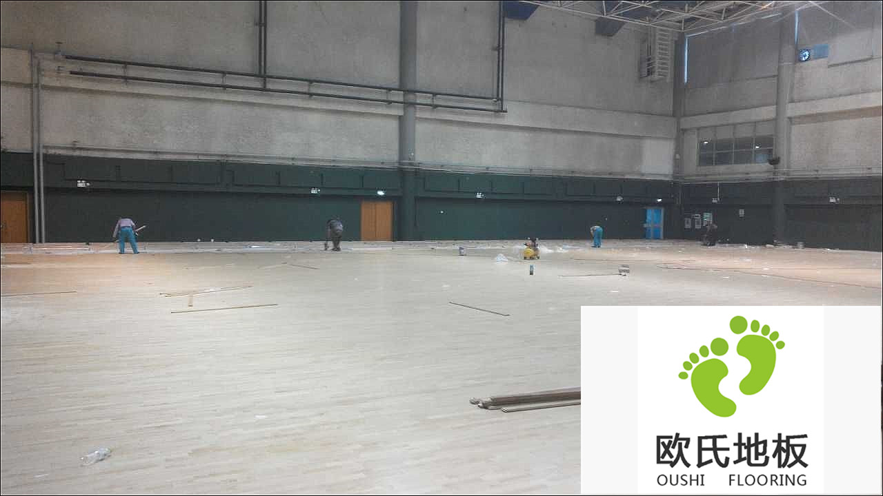 什么是單層龍骨運動木地板系統？